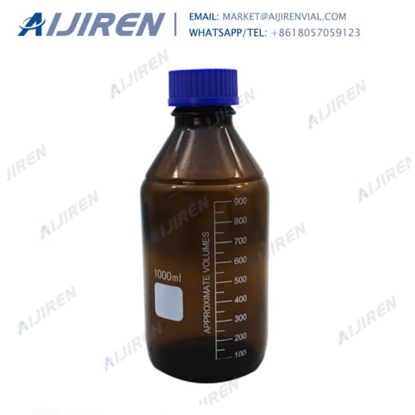 Graduated wide mouth reagent bottle 1000ml Simax